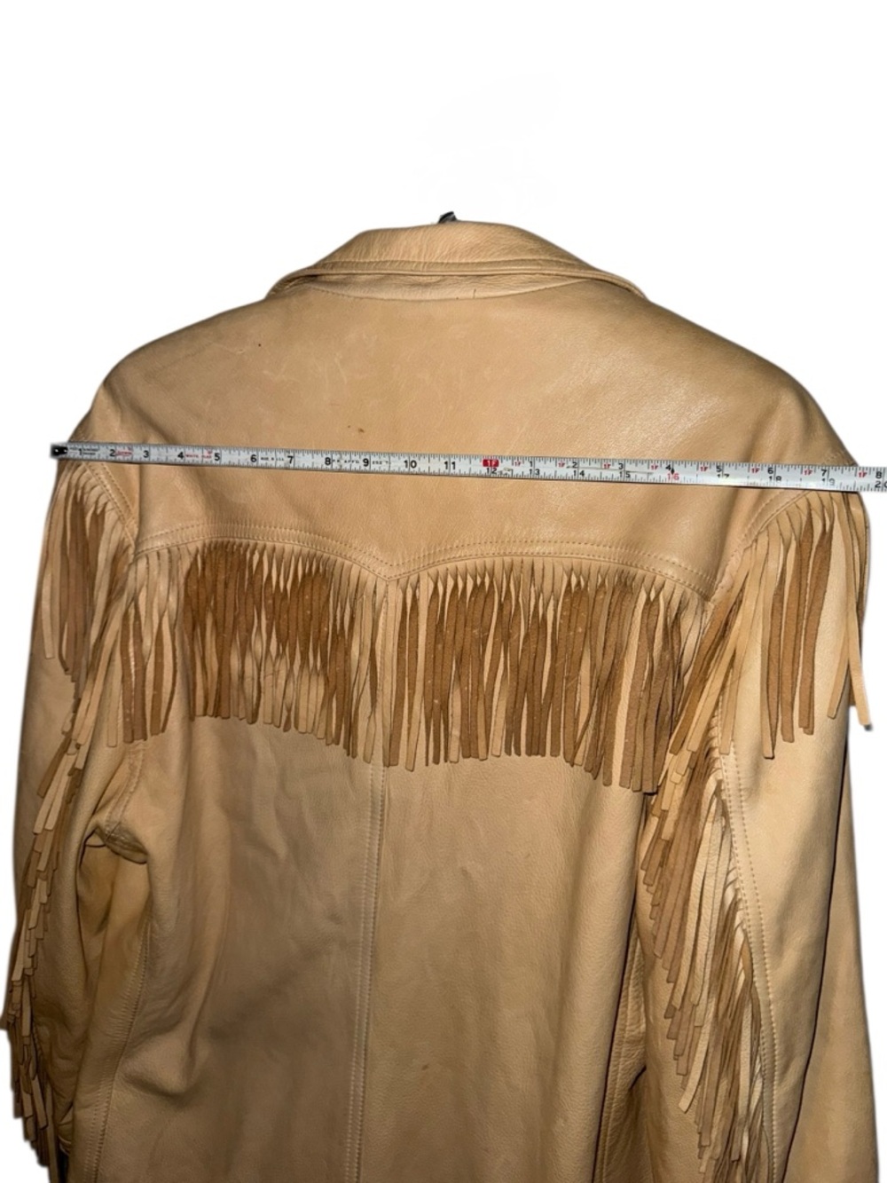 Vintage Ralph Lauren 70’s/Early 80’s Era Western Style Fringe Leather Jacket - Picture 8 of 13